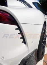 Rexpeed Dry Carbon Rear Duct Cover Set Toyota Supra GR A90 2020-2024                                     - TS87 - Image 3