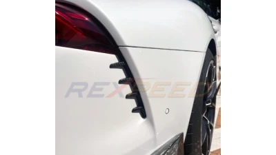 Rexpeed Dry Carbon Rear Duct Cover Set Toyota Supra GR A90 2020-2024                                     - TS87 - Image 3