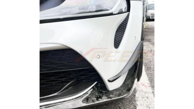 Rexpeed V7 Dry Carbon Front Canards Toyota Supra GR A90 2020-2024                                     - TS89 - Image 2