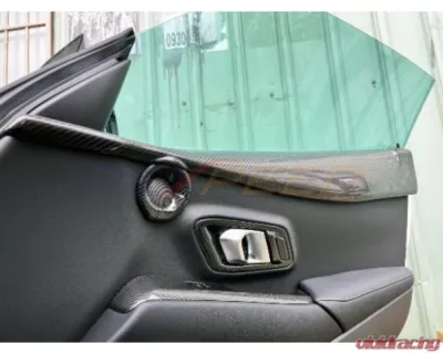 Rexpeed Carbon Fiber Door Trim Cover Toyota Supra GR A90 2020-2024 - TS90