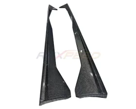 Rexpeed V8 Carbon Fiber Side Skirts Toyota Supra GR A90 2020-2024