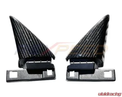Rexpeed Carbon Fiber Interior Door / Mirror Trim Gloss Toyota Supra GR A90 2020-2024 - TS99