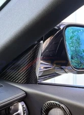 Rexpeed Carbon Fiber Interior Door / Mirror Trim Gloss Toyota Supra GR A90 2020-2024                                     - TS99 - Image 2