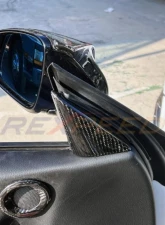 Rexpeed Carbon Fiber Interior Door / Mirror Trim Gloss Toyota Supra GR A90 2020-2024                                     - TS99 - Image 3
