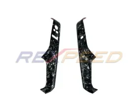 Rexpeed Forged Carbon Window Switch Panel Cover Toyota Supra GR 2020-2024