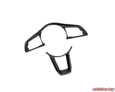 Rexpeed Dry Carbon Steering Wheel Covers Nissan 400Z RZ34 2023-2024 - Z13