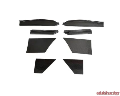 Rexpeed Dry Carbon Side Skirt Extensions Nissan 400Z RZ34 2023-2024 - Z17