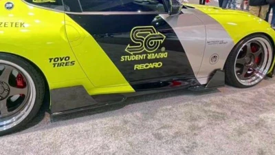 Rexpeed Dry Carbon Side Skirt Extensions Nissan 400Z RZ34 2023-2024                                     - Z17 - Image 2