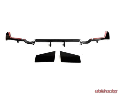 Rexpeed Dry Carbon Diffuser + Rear Bumper Decals Nissan 400Z RZ34 2023-2024 - Z18