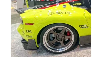 Rexpeed Dry Carbon Diffuser + Rear Bumper Decals Nissan 400Z RZ34 2023-2024                                     - Z18 - Image 3