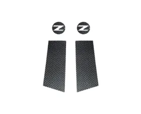 Rexpeed Carbon Fiber B-Pillar Trims Nissan 350Z RZ32 2003-2009