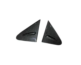 Rexpeed Dry Carbon Wind Deflector Covers 2 Units Toyota GR Corolla 2023-2025