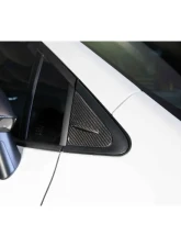 Rexpeed Dry Carbon Wind Deflector Covers 2 Units Toyota GR Corolla 2023-2025                                     - GC09 - Image 2