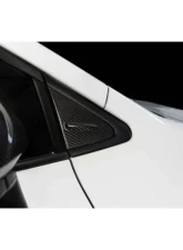 Rexpeed Dry Carbon Wind Deflector Covers 2 Units Toyota GR Corolla 2023-2025                                     - GC09 - Image 3