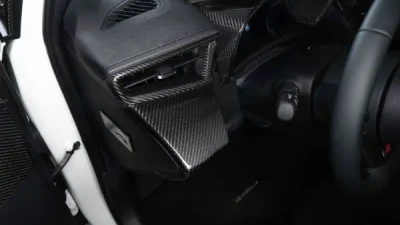 Rexpeed Dry Carbon Dashboard Lower Left Panel Cover Toyota GR Corolla 2023-2025                                     - GC17 - Image 2