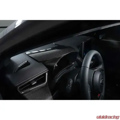 Rexpeed Dry Carbon Dashboard Frame Cover Toyota GR Corolla 2023-2025 - GC18