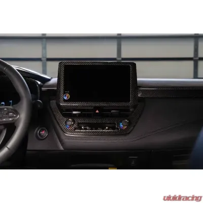 Rexpeed Dry Carbon AC Control Panel Cover Toyota GR Corolla 2023-2025 - GC20