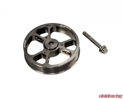 M7 Speed 4% Diameter Crank Pulley w/ Green IC Boots High Performance Engine Power Kit Mini Cooper S 2002-2008 - 53-3M7702-12
