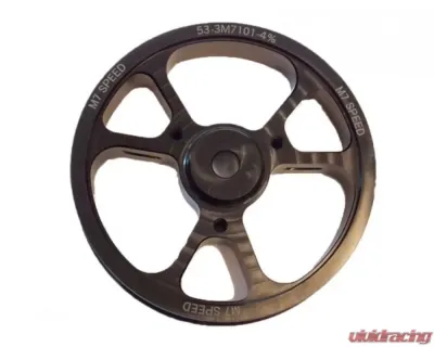 M7 Speed 4% Diameter Crank Pulley w/ Green IC Boots High Performance Engine Power Kit Mini Cooper S 2002-2008 - 53-3M7702-12