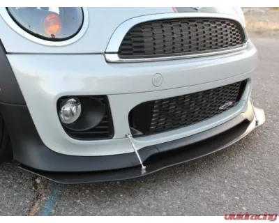 M7 Speed Tegris Splitter w/ Installation Kit Direct Bolt On & Lifetime Warranty w/ JCW Front Bumper Cover Mini Cooper S | Clubman|Roadster|Coupe 2011-2015 - 56-401603