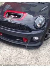 M7 Speed Tegris Splitter w/ Installation Kit Direct Bolt On & Lifetime Warranty w/ JCW Front Bumper Cover Mini Cooper S | Clubman|Roadster|Coupe 2011-2015                                     - 56-401603 - Image 3