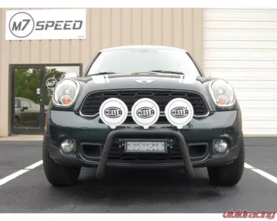 M7 Speed Bull Bar Kit w/ Intergral Two Light Mount Mini Countryman | Paceman 2011-2016 - 60-140402