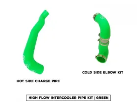 M7 Speed Green High Flow Intercooler Hose Kit Mini Cooper R60|R61 2011-2016