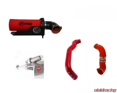 M7 Speed Red Foam Filter & Green IC Hoses High Performance Engine Power Kit Mini Countryman | Paceman 2011-2016 - 60-373101-4