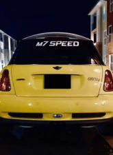 M7 Speed Silver Straight Windshield Banner                                     - 92-9031-S - Image 2