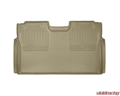 Husky Liners WeatherBeater Floor Liners 2nd Seat Tan 2015 F-150 SuperCrew - 19373
