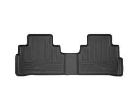 Husky Liners 2nd Seat Floor Liner, Black, 2015 Nissan Murano, WeatherBeater