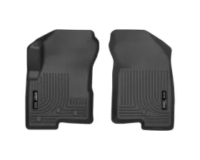 Husky Liners Weatherbeater Floor Liners Front Black 07-15 Dodge Caliber/Jeep Compass/Patriot