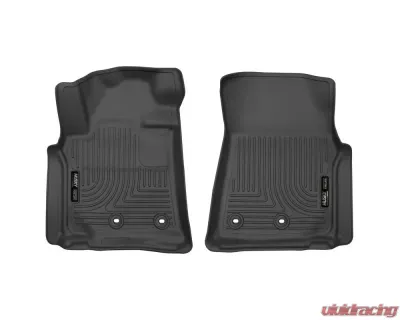 Husky Liners Front Floor Liners Black for 13-18 Lexus LX570, Land Cruiser - 13091