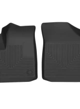 Husky Liners Front Floor Liners Black Weatherbeater for 18 Buick Enclave, 18 Chevy Traverse                                     - 13251 - Image 3