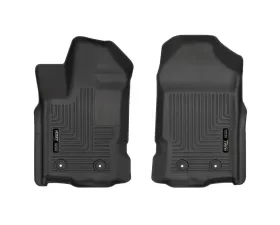 Husky Liners Front Floor Liners Black for 2019-2021 Ford Ranger