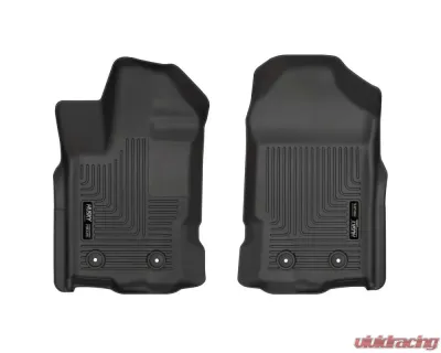 Husky Liners Front Floor Liners Black for 2019-2021 Ford Ranger - 13411