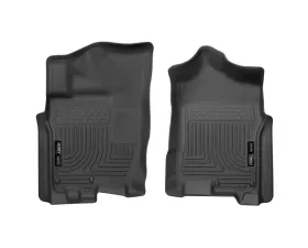 Husky Liners 13601 Front Floor Liners Black for 17-18 Nissan Titan