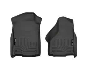 Husky Liners WeatherBeater Floor Liners Front Black 02-15 Dodge Ram