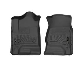 Husky Liners WeatherBeater Floor Liners Front Black for 14-15 Escalade/Silverado/Suburban/Tahoe/Sierra/Yukon