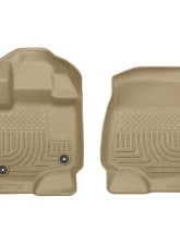 Husky Liners WeatherBeater Front Floor Liners Tan for 2015 F-150                                     - 18363 - Image 3