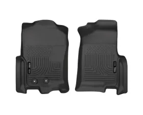 Husky Liners WeatherBeater Floor Liners Front 2015 Expedition/Navigator, Black