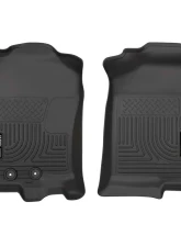 Husky Liners WeatherBeater Floor Liners Front 2015 Expedition/Navigator, Black                                     - 18371 - Image 3