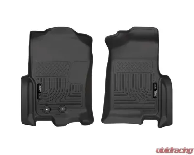 Husky Liners WeatherBeater Floor Liners Front 2015 Expedition/Navigator, Black - 18371