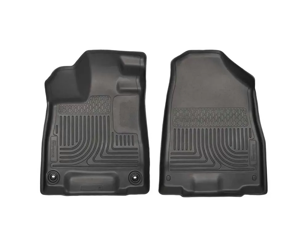 Husky Liners WeatherBeater Front Floor Liners Black for 14-15 Acura MDX - 18401