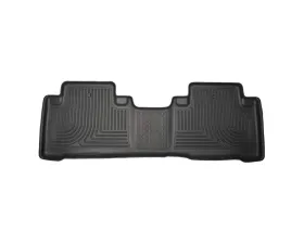 Husky Liners 2nd Seat Floor Liner Black WeatherBeater for 14-16 Acura MDX