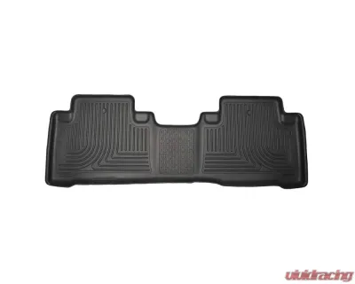 Husky Liners 2nd Seat Floor Liner Black WeatherBeater for 14-16 Acura MDX - 19401