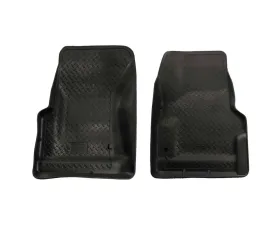 Husky Liners Floor Liners Front Black for 97-06 Jeep Wrangler Classic
