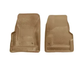 Husky Liners Floor Liners Front Tan for 97-06 Jeep Wrangler Classic