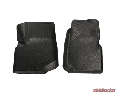 Husky Liners Floor Liners Front Black for 02-08 TrailBlazer/Envoy/Bravada - 32001