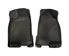 Husky Liners Floor Liners Front Black for 04-12 Colorado/Canyon Crew Cab